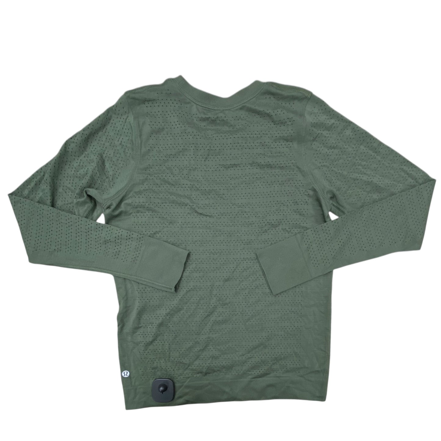 Athletic Top Ls Crewneck By Lululemon In Green