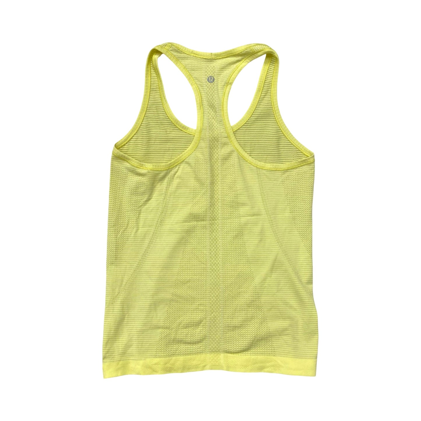 Athletic Tank Top By Lululemon In Yellow, Size:6