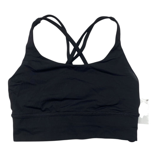 Athletic Bra By Lululemon In Black, Size:4