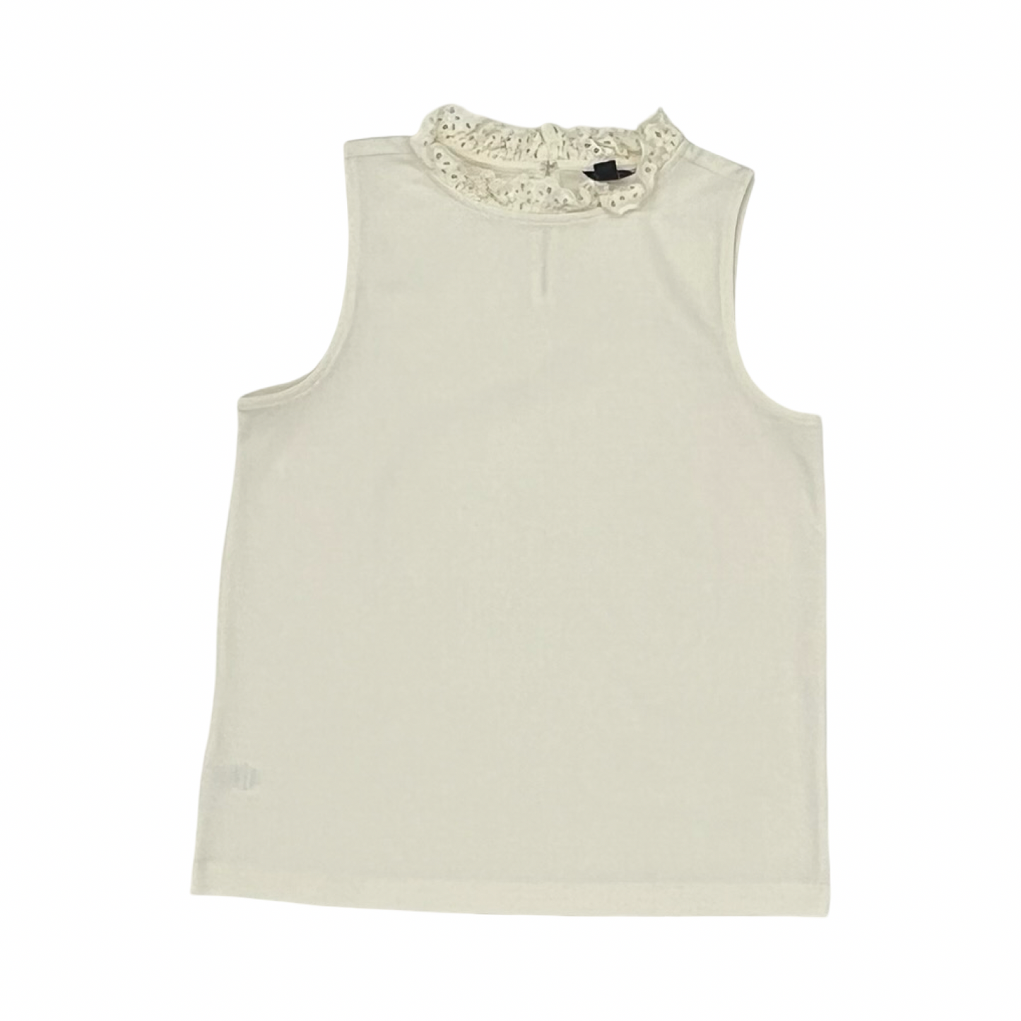 Top Sleeveless By Ann Taylor In Cream, Size:Sp