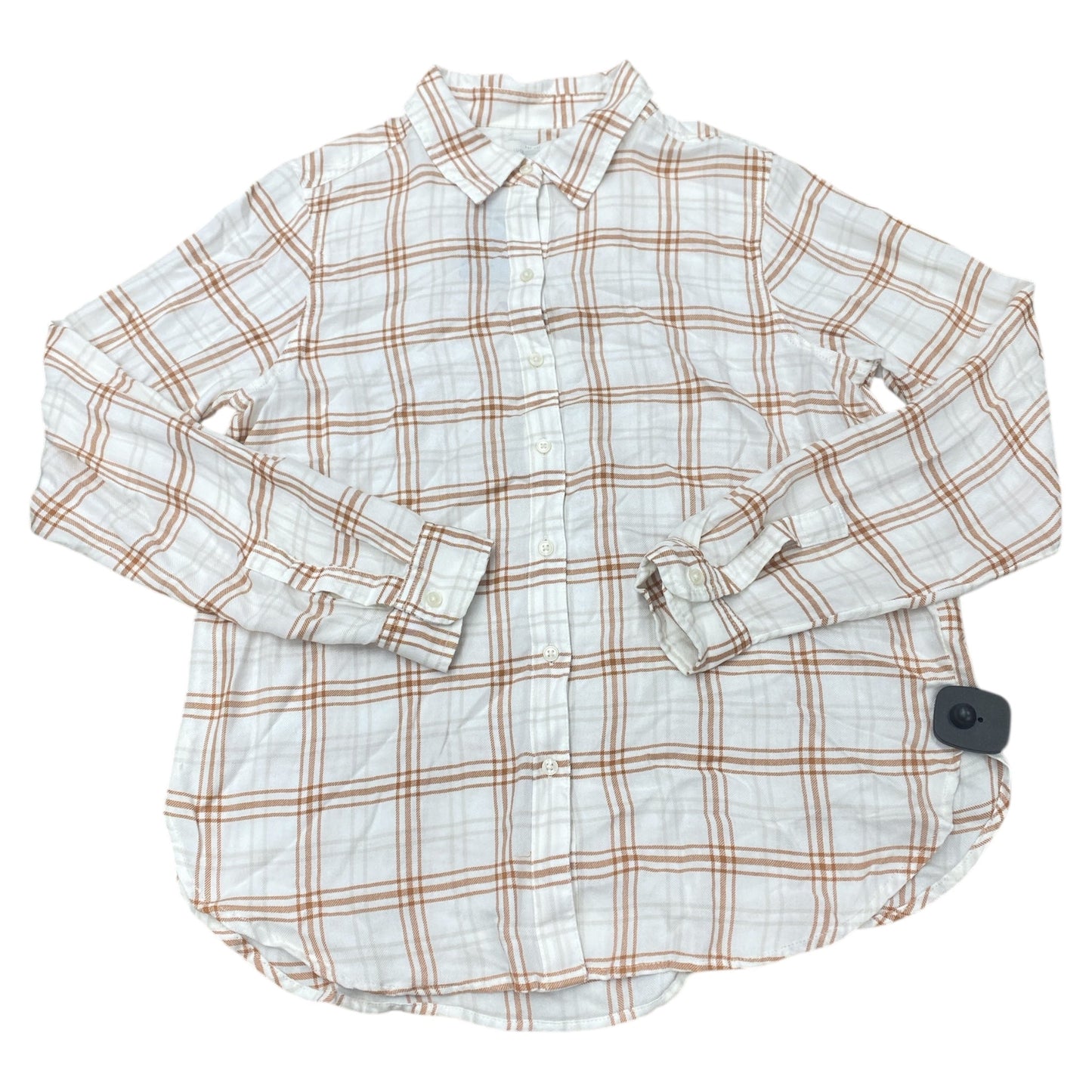 Top Ls By Lucky Brand In Plaid Pattern, Size:S