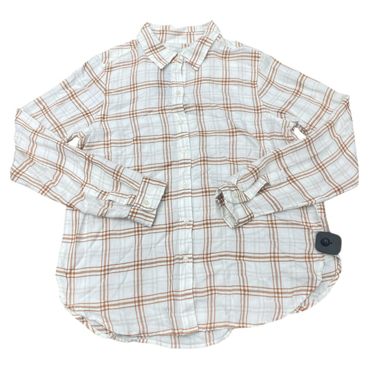 Top Ls By Lucky Brand In Plaid Pattern, Size:S
