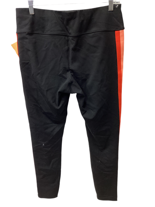 Athletic Leggings By Avia In Black, Size:Xl