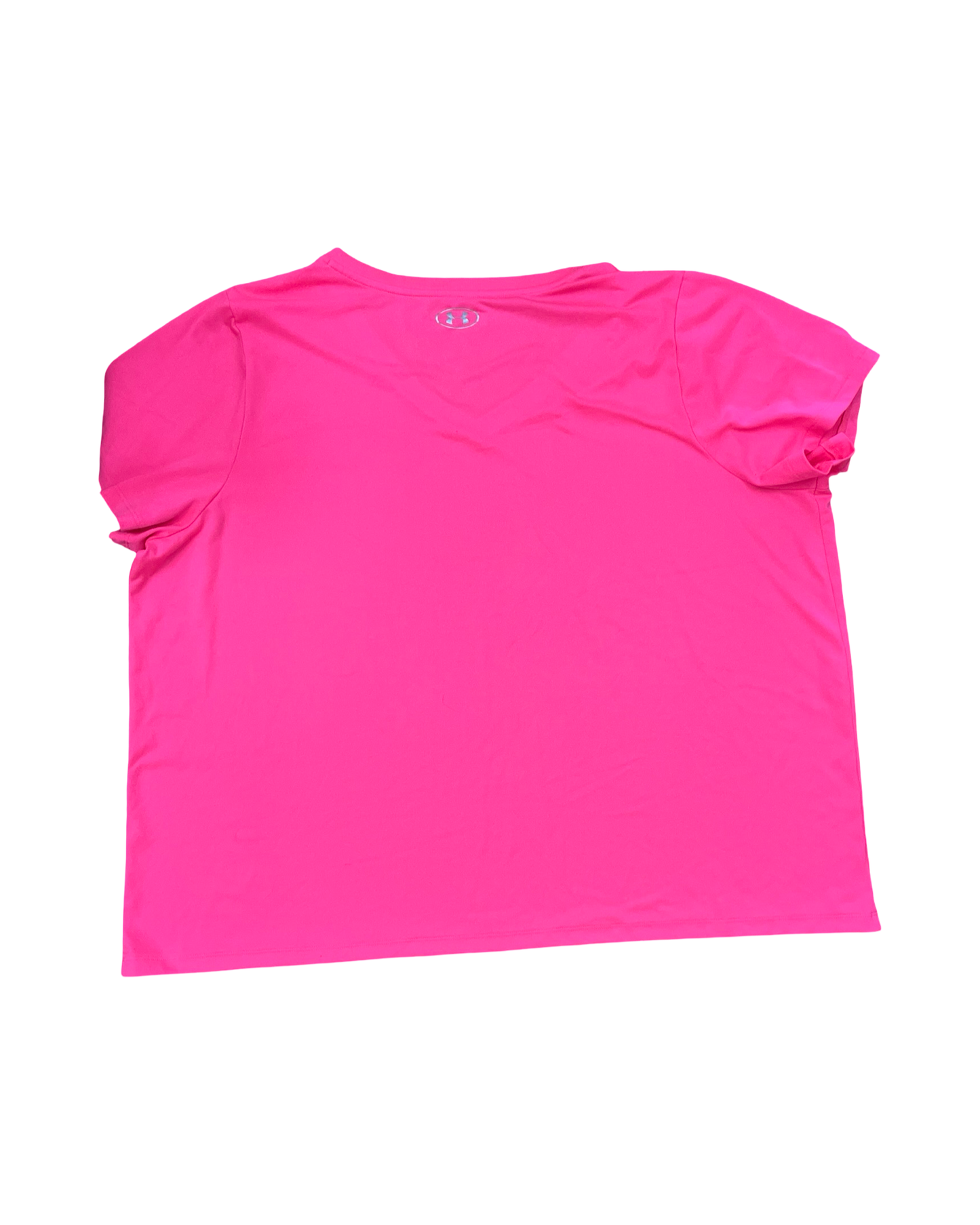 Athletic Top Ss By Under Armour In Pink, Size:3X