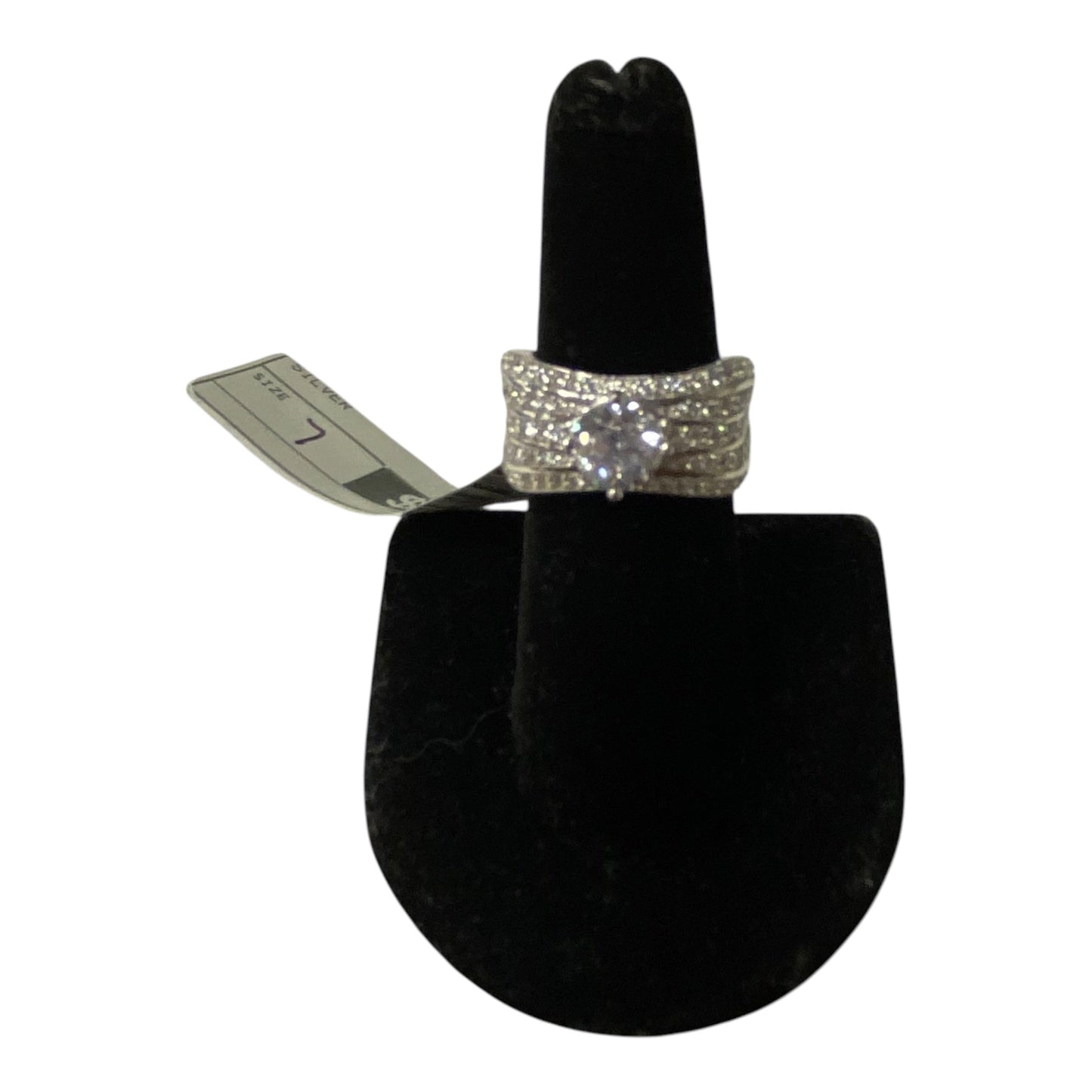 Ring Sterling Silver  In Silver size 7