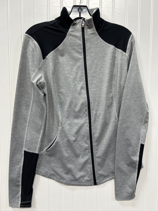 Athletic Jacket By Tek Gear In Grey, Size:M