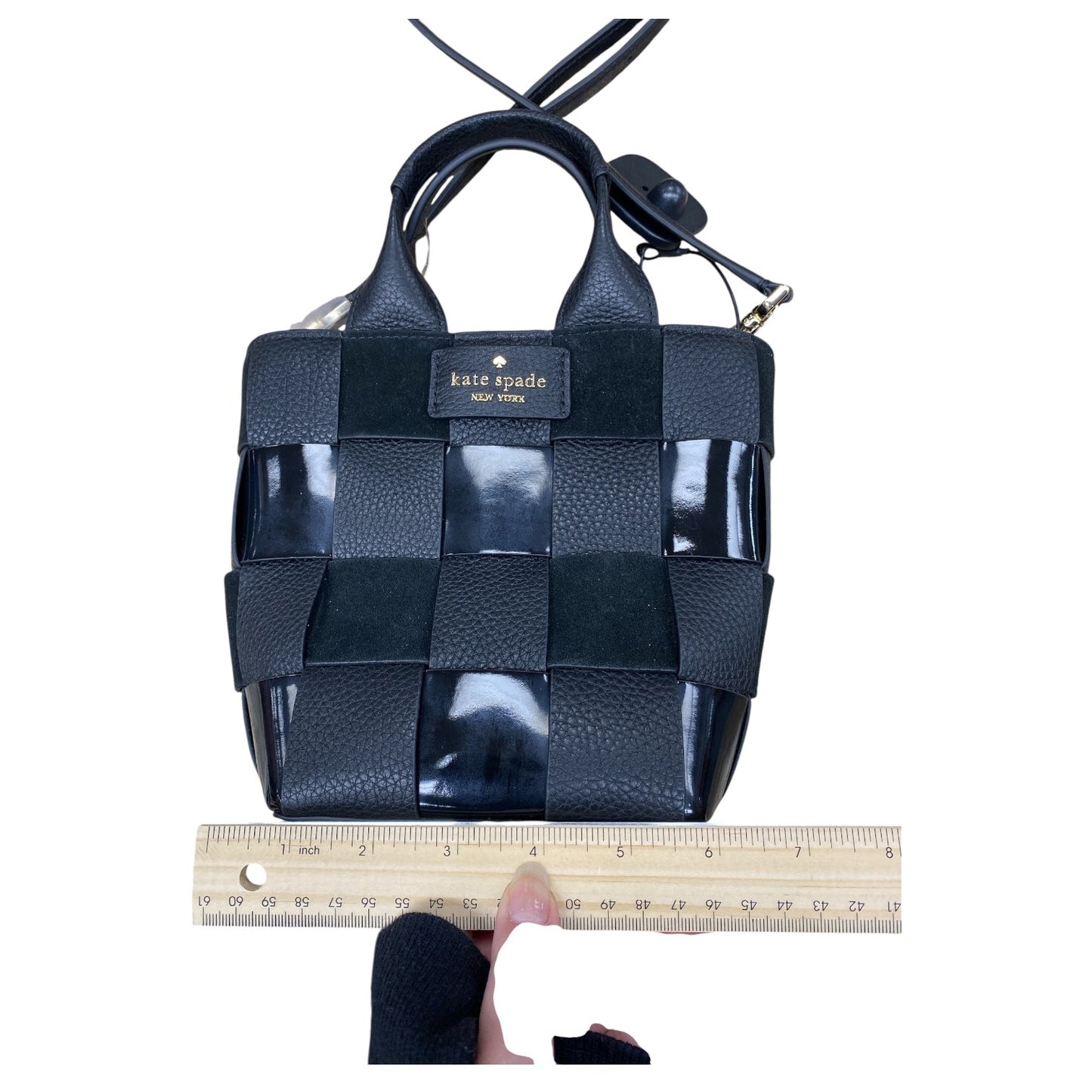 Handbag Designer By Kate Spade In Black, Size:Small