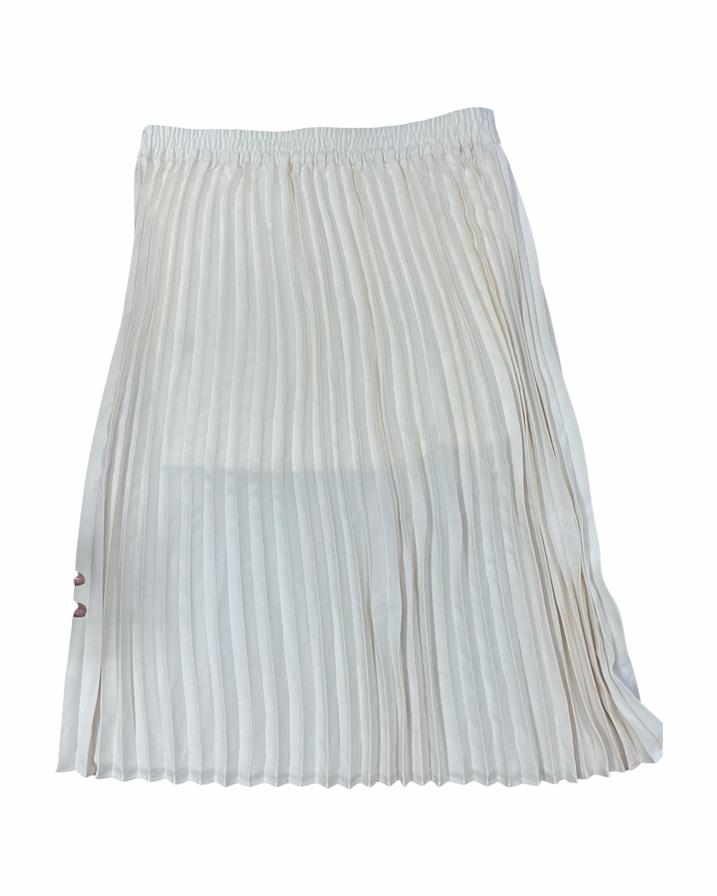 Skirt Maxi By Simply Vera In Cream, Size:Xl