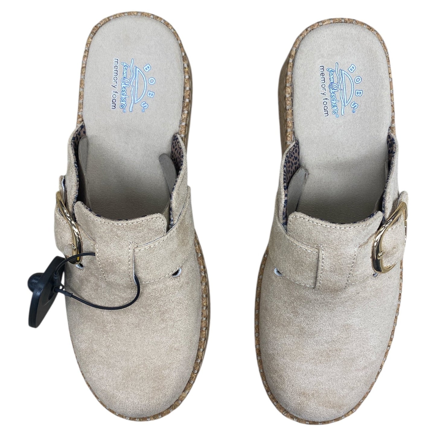 Shoes Heels Platform By Bobs In Beige, Size:11