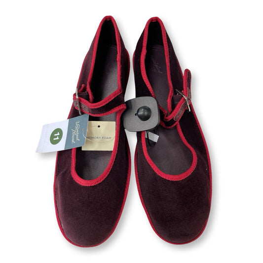 Shoes Flats By Universal Thread In Purple, Size:11