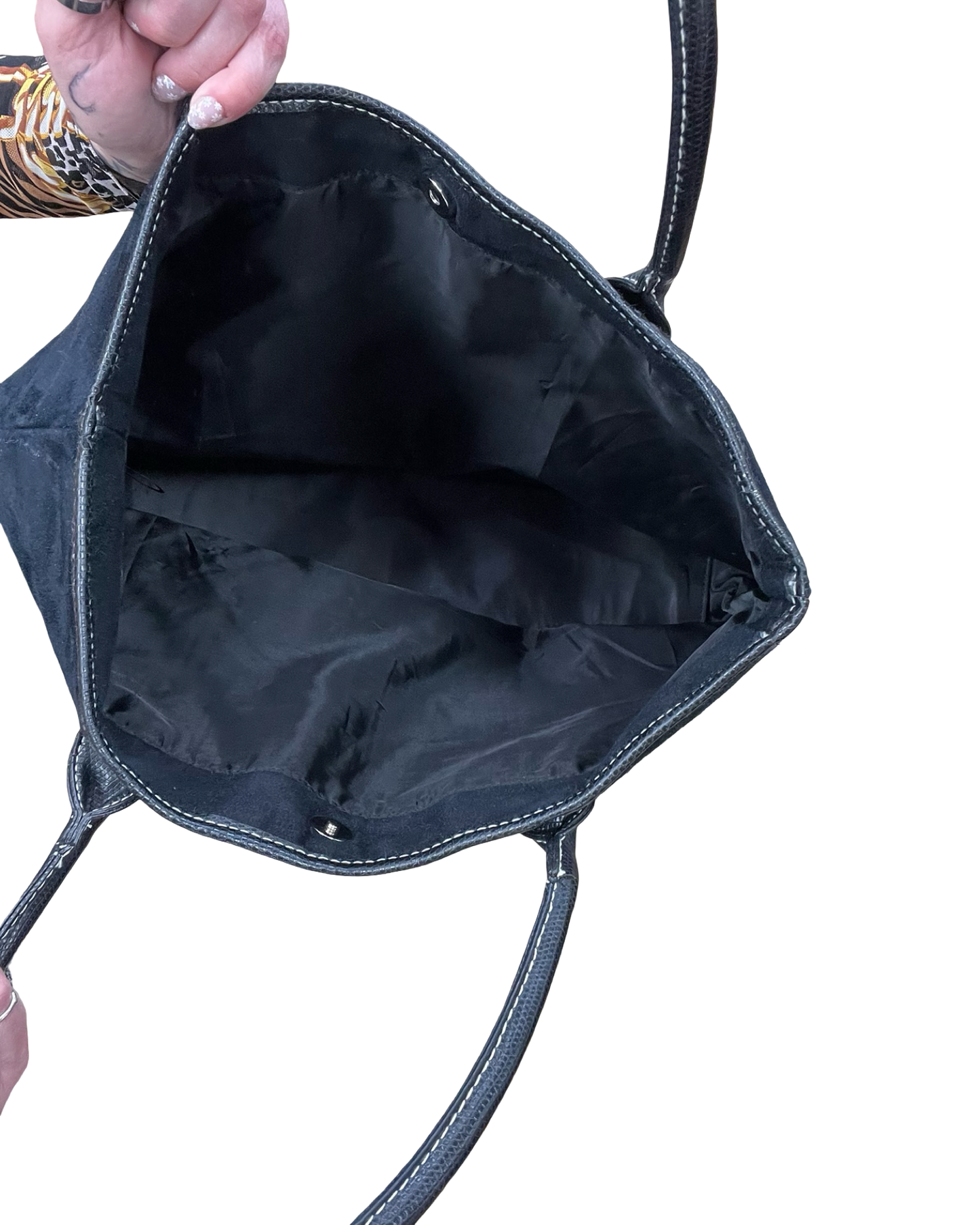 Handbag By Clothes Mentor In Black, Size:Large