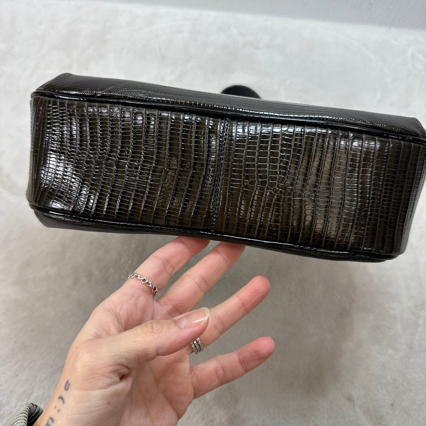 Handbag Designer By Brahmin, Size: Small