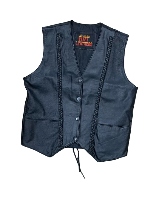 Vest Other By Clothes Mentor In Black, Size:L