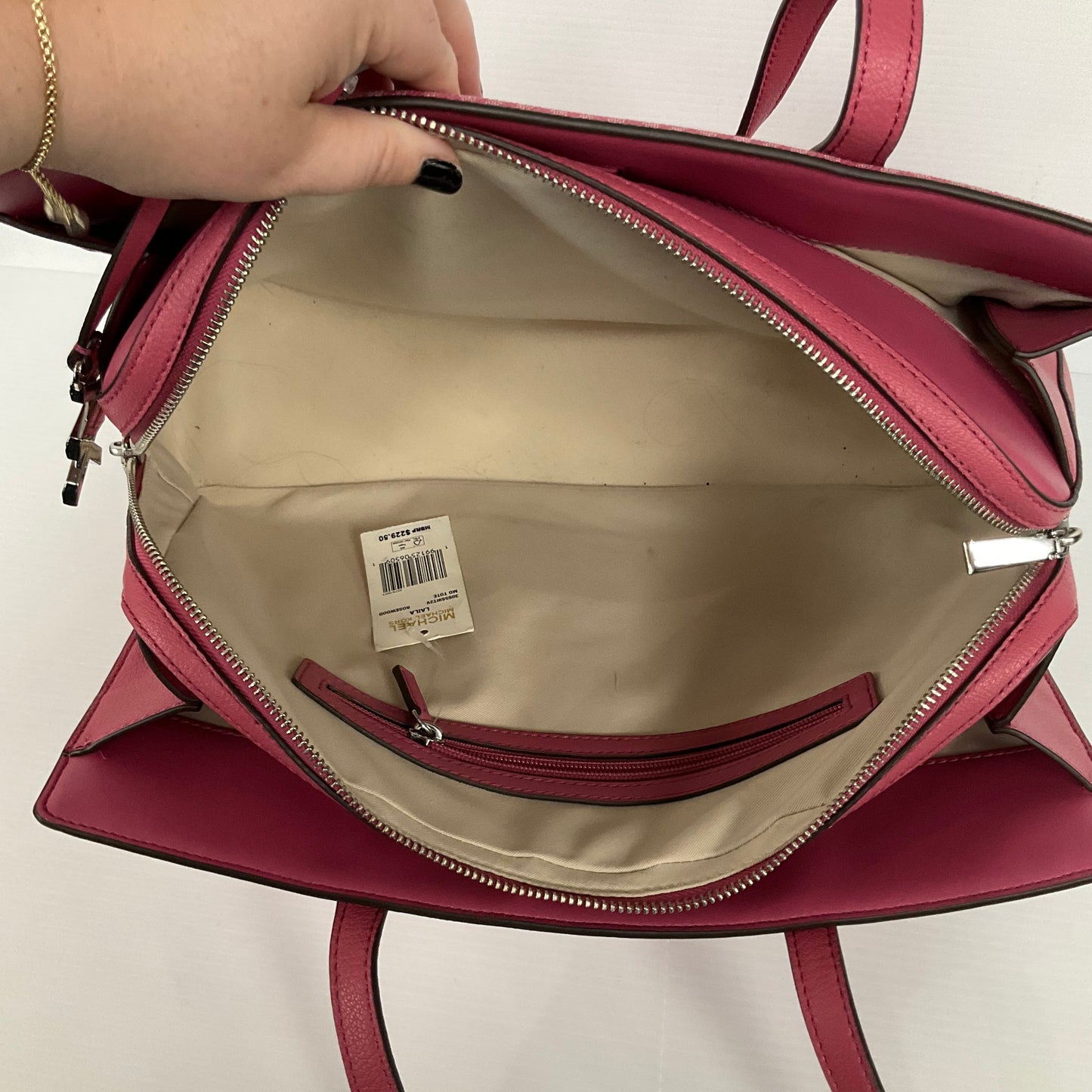 Handbag Designer By Michael Kors, Size: Medium