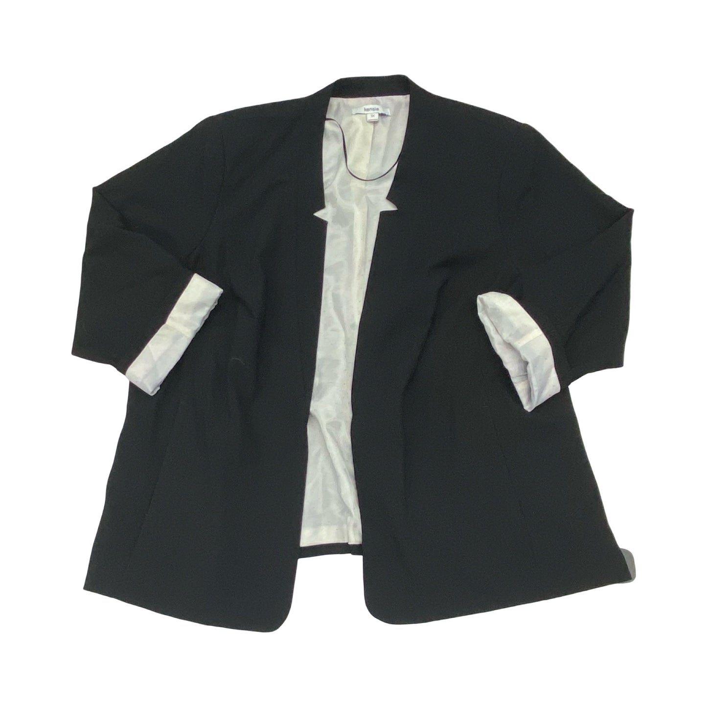 Blazer By Kensie In Black, Size:1X