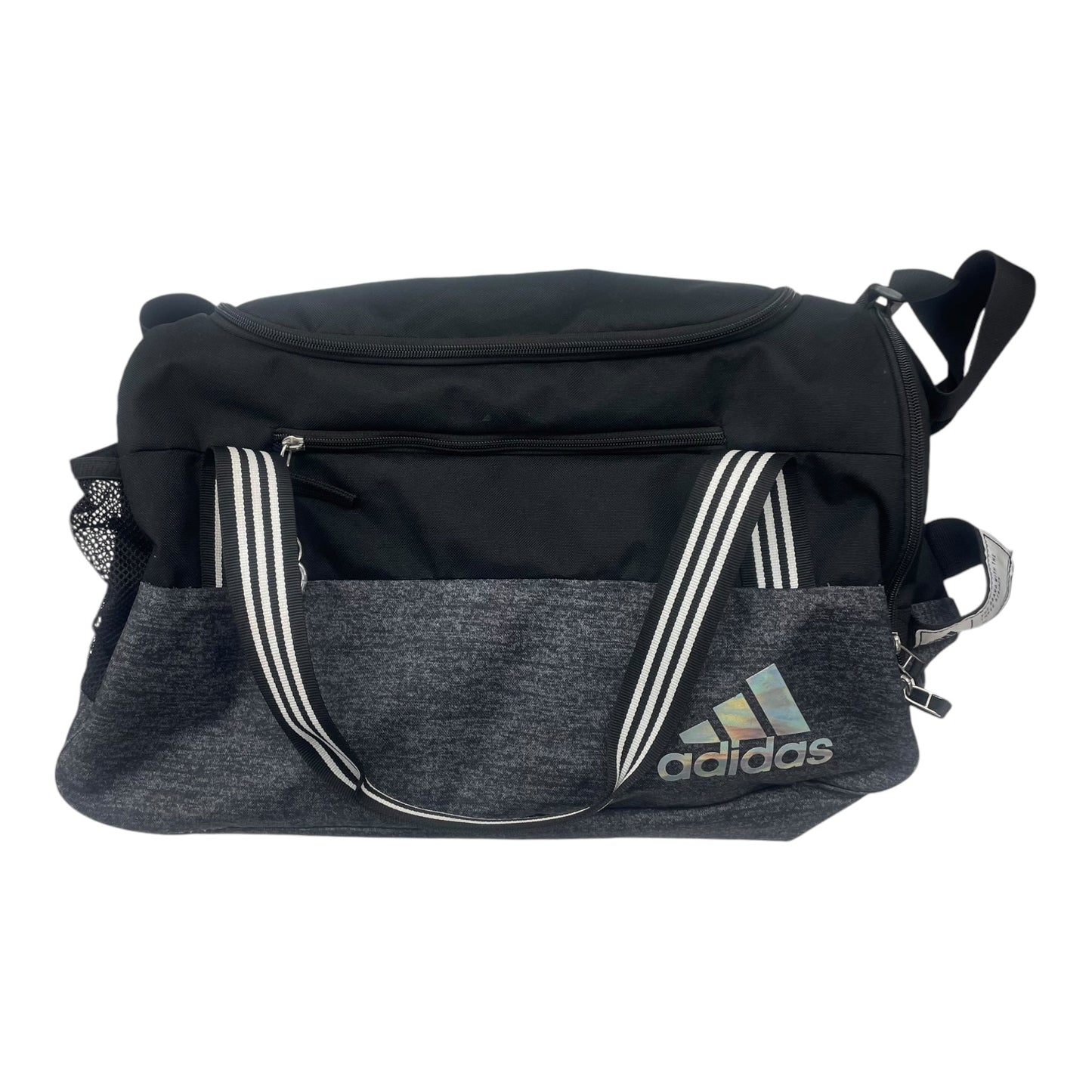 Duffle And Weekender By Adidas In Black & Grey, Size:Small