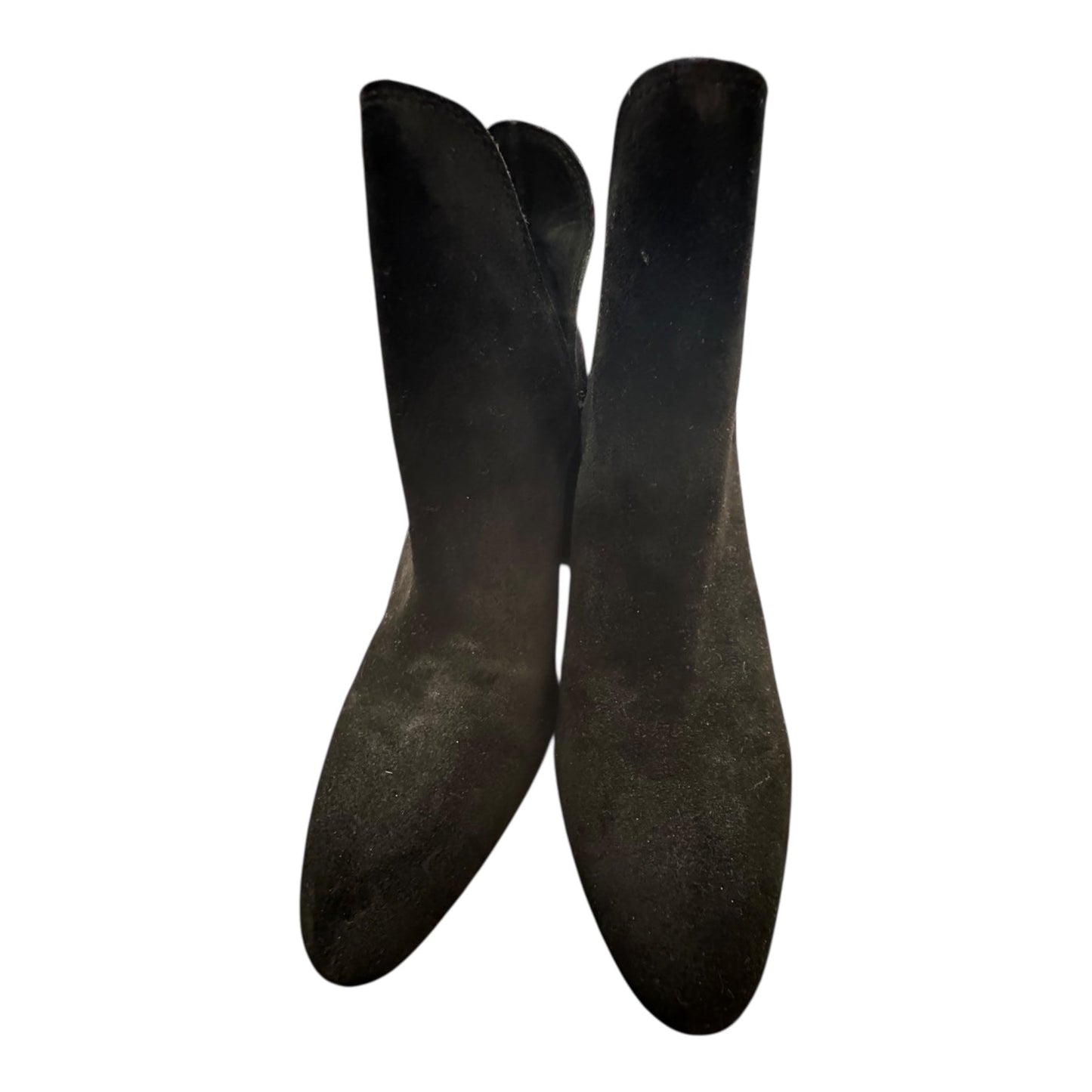 Boots Ankle Heels By Steve Madden In Black, Size:10