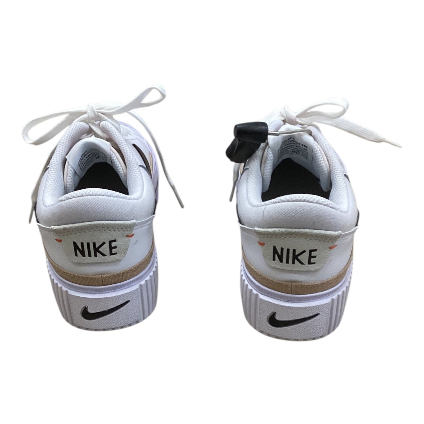 Shoes Athletic By Nike In White, Size:8