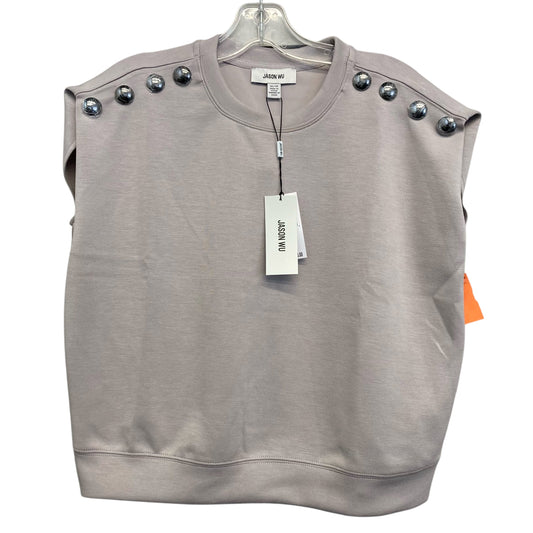 Top Sleeveless Designer By Jason Wu In Grey, Size:Xs