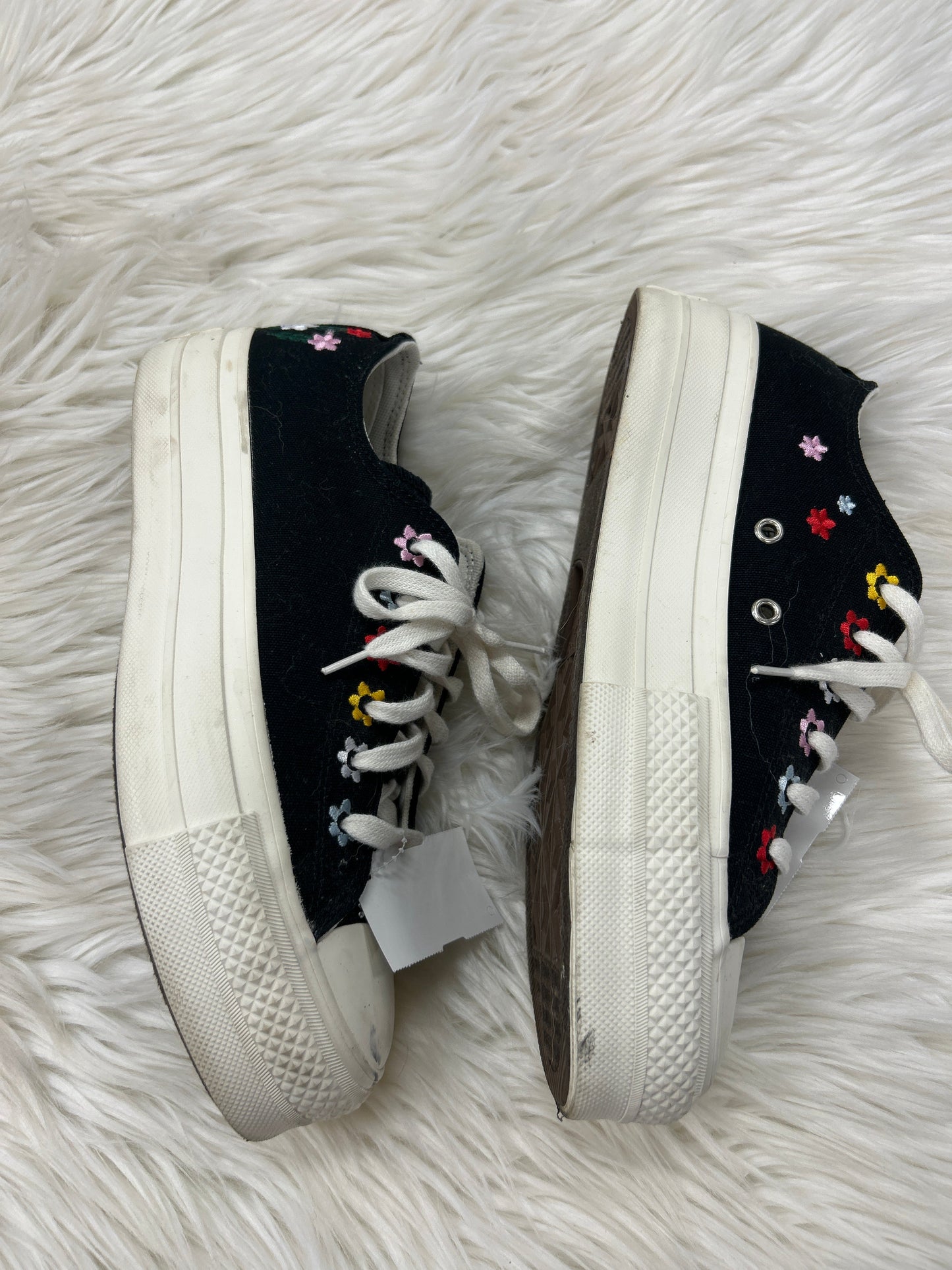 Shoes Sneakers By Converse In Black, Size:7.5