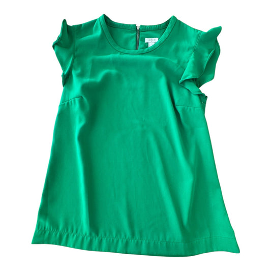 Top Sleeveless By J. Crew In Green, Size:4