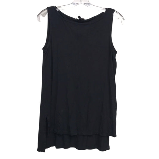 Top Sleeveless By Eileen Fisher In Black, Size:Xxs