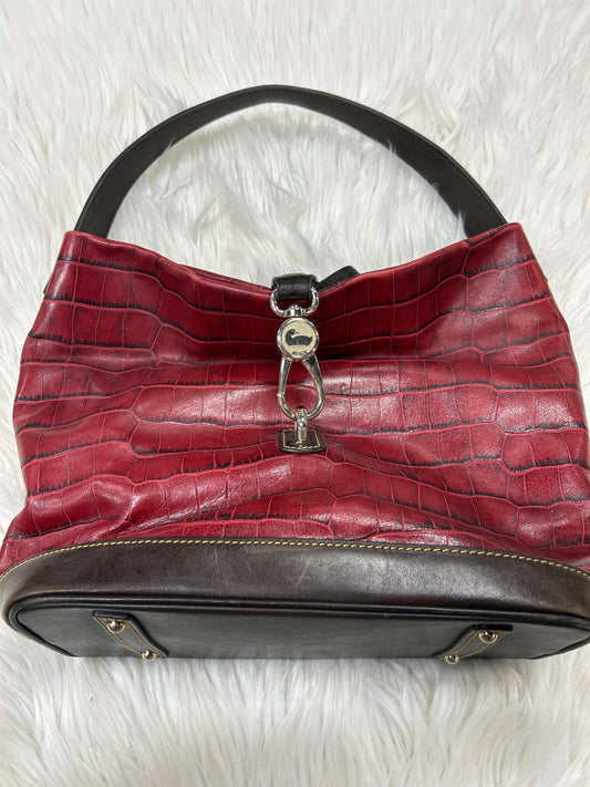 Handbag Designer By Dooney And Bourke In Red, Size:Large
