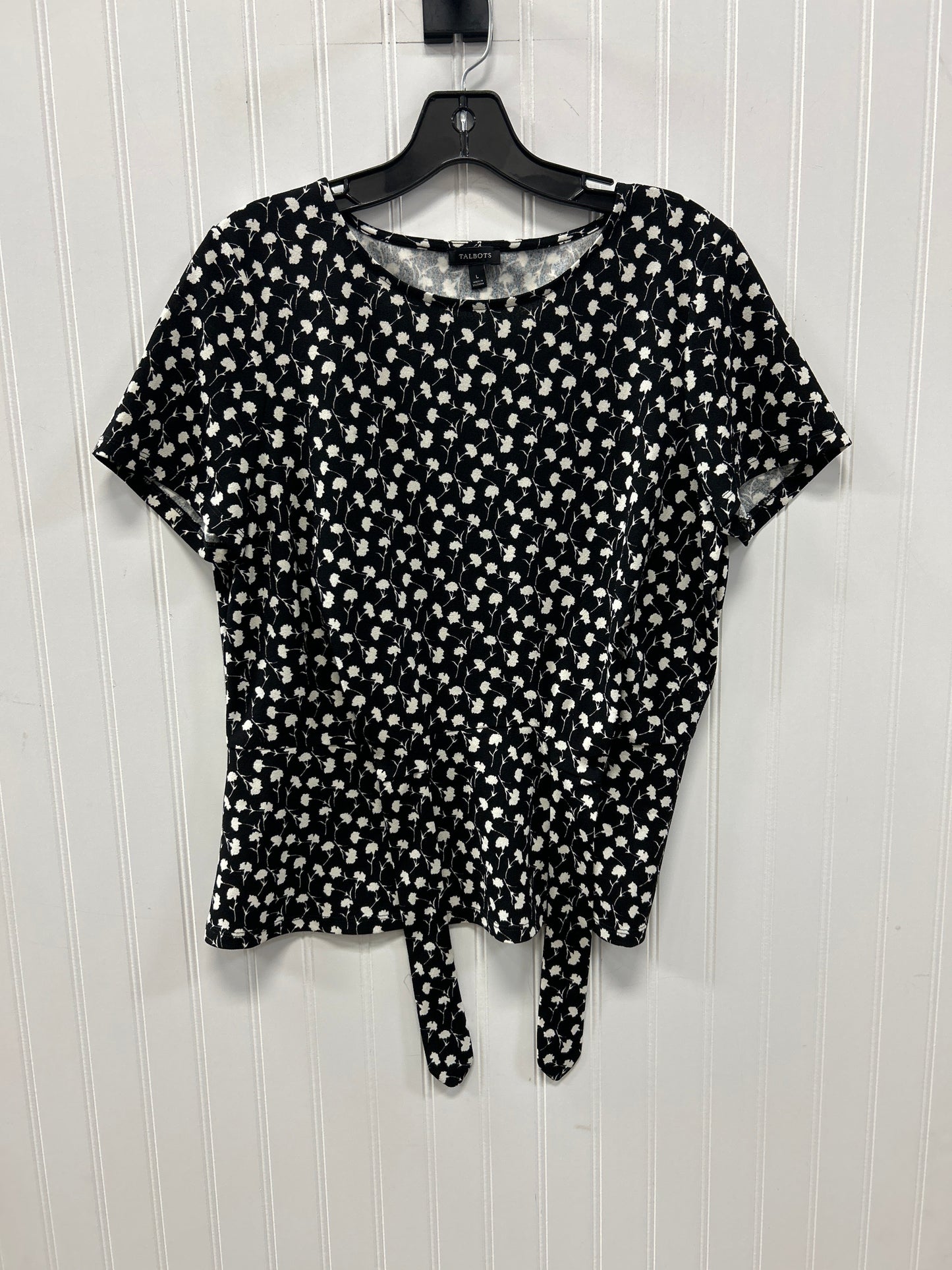 Top Ss By Talbots In Black, Size:L