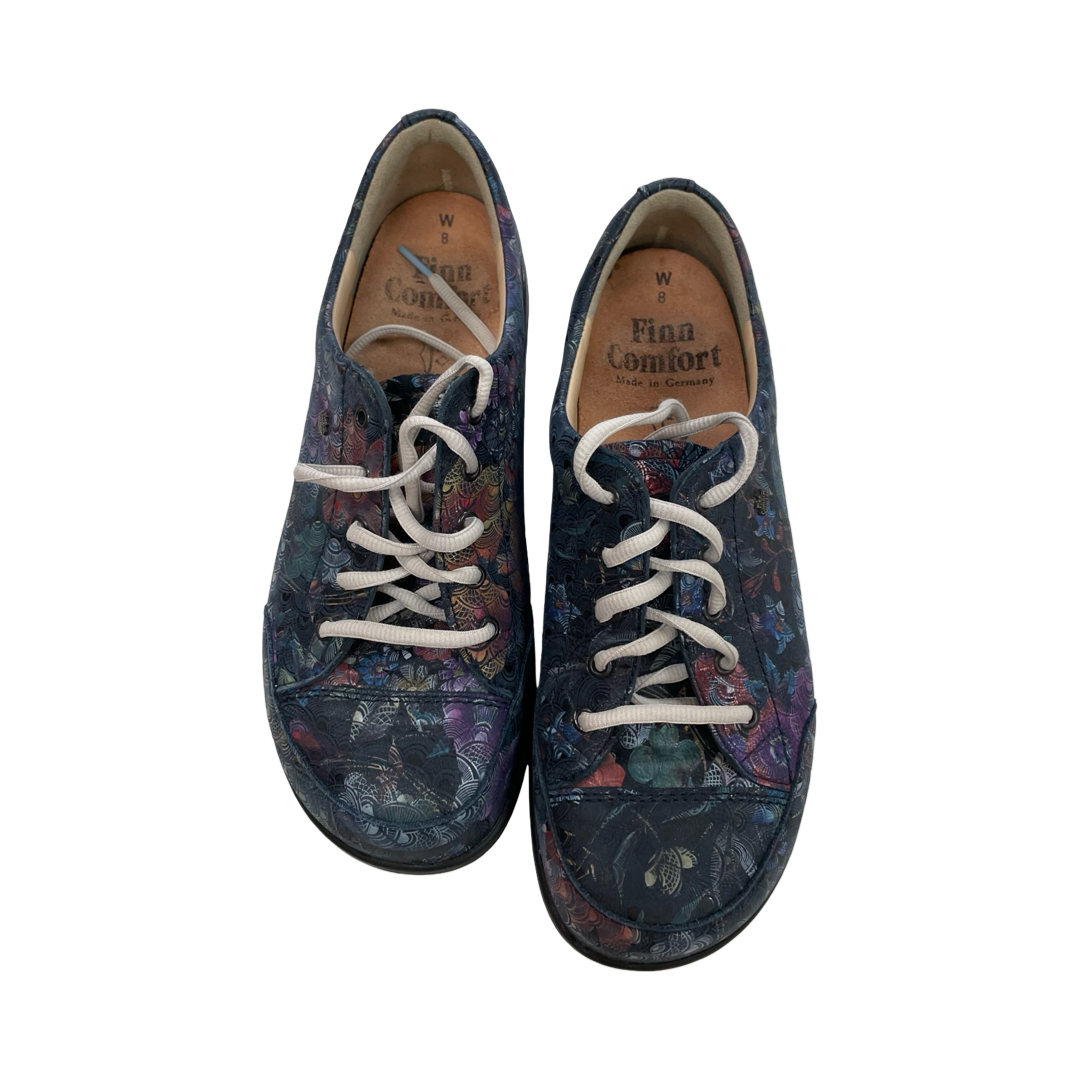 Shoes Sneakers By Finn Comfort In Multi, Size:8