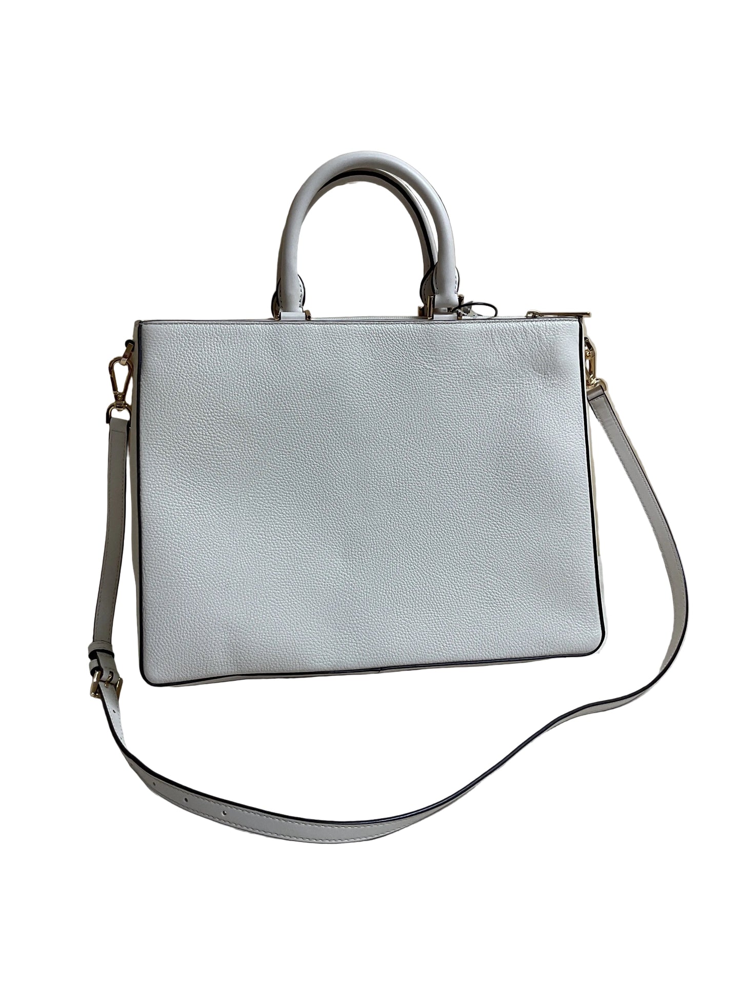 Handbag Designer By Michael Kors In Cream, Size:Large