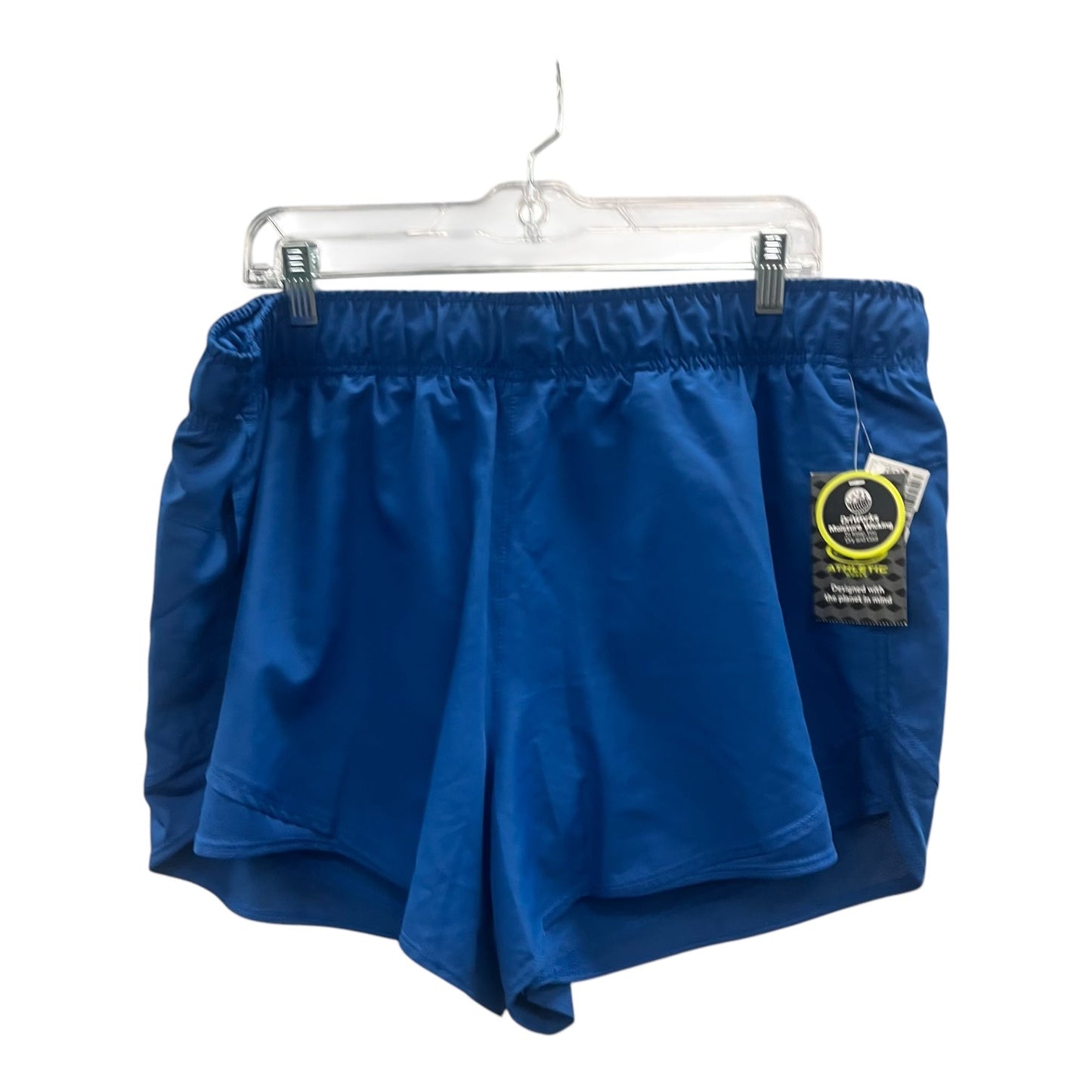 Athletic Shorts By Athletic Works In Blue, Size:1X