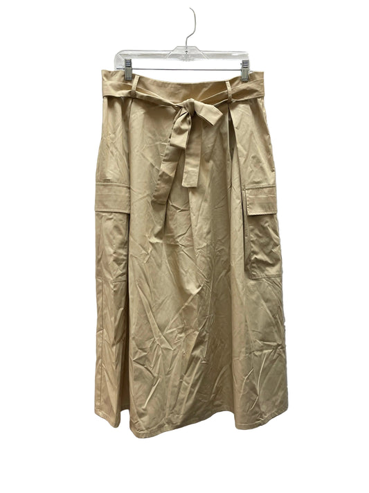 Skirt Maxi By Cece In Tan, Size:L