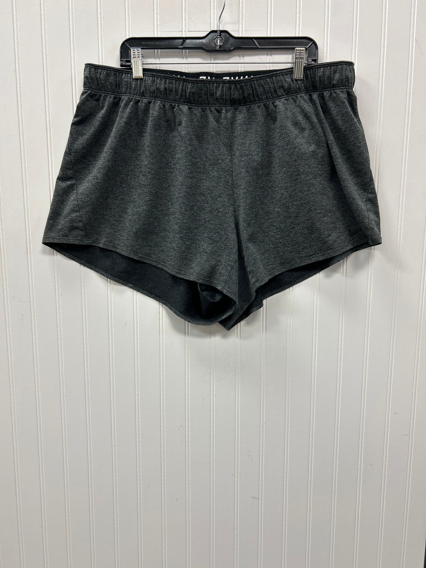Athletic Shorts By Nike Apparel In Grey, Size:2X
