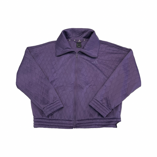 Athletic Jacket By Adidas In Purple, Size:L
