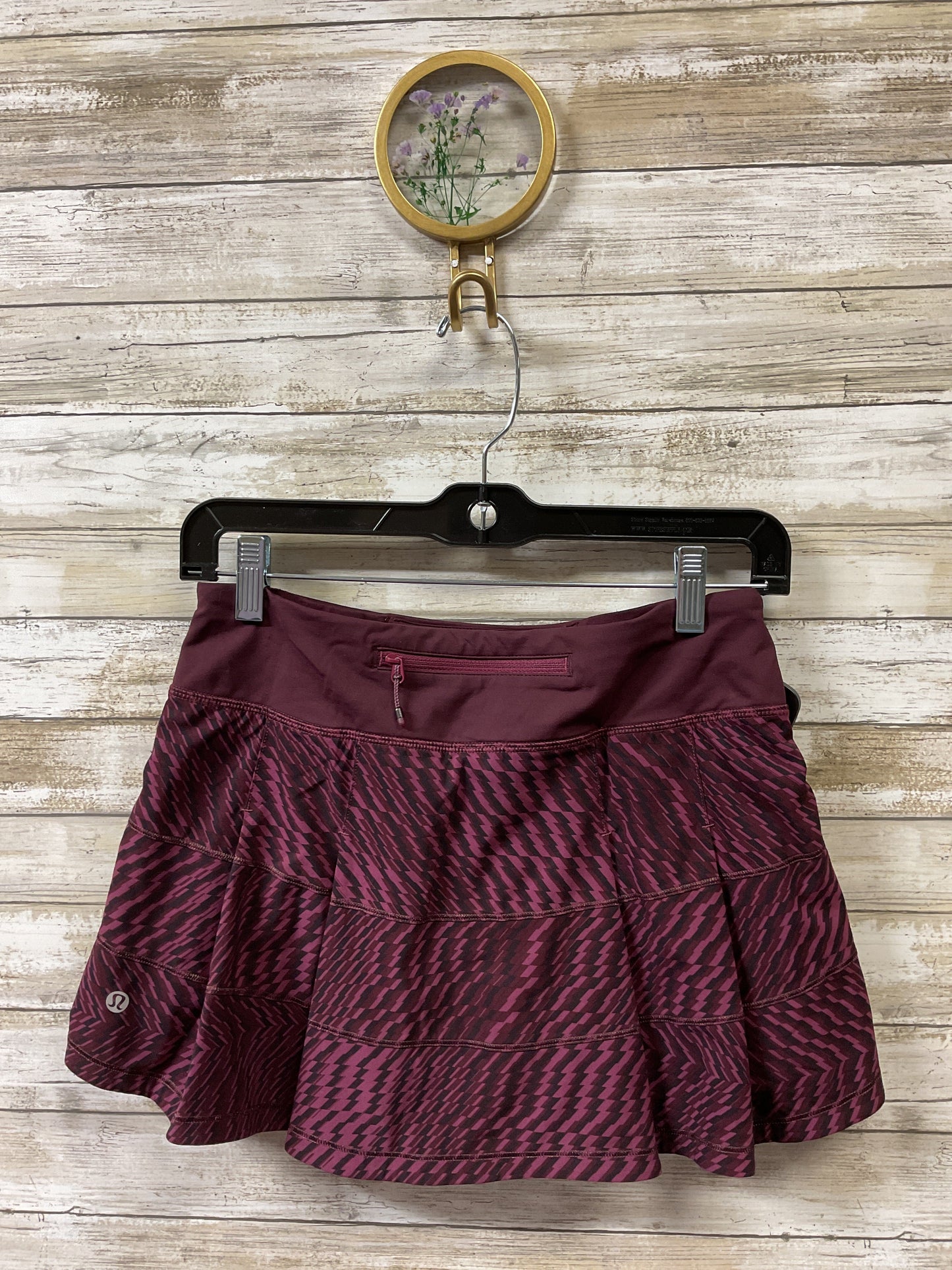 Athletic Skort By Lululemon In Purple, Size:4