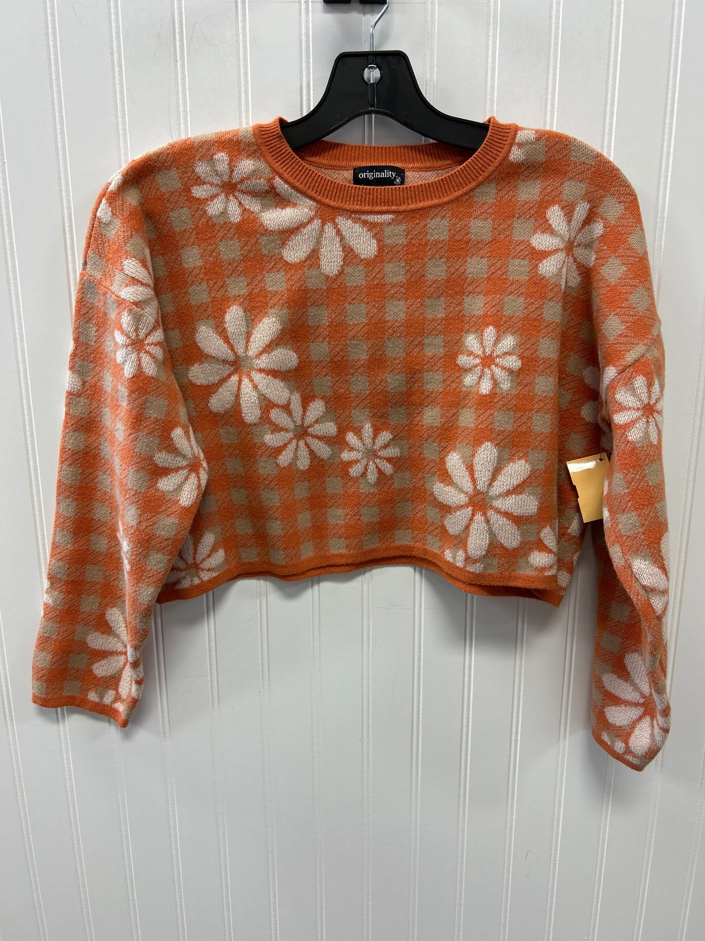 Top Ls By Originality In Orange, Size:S