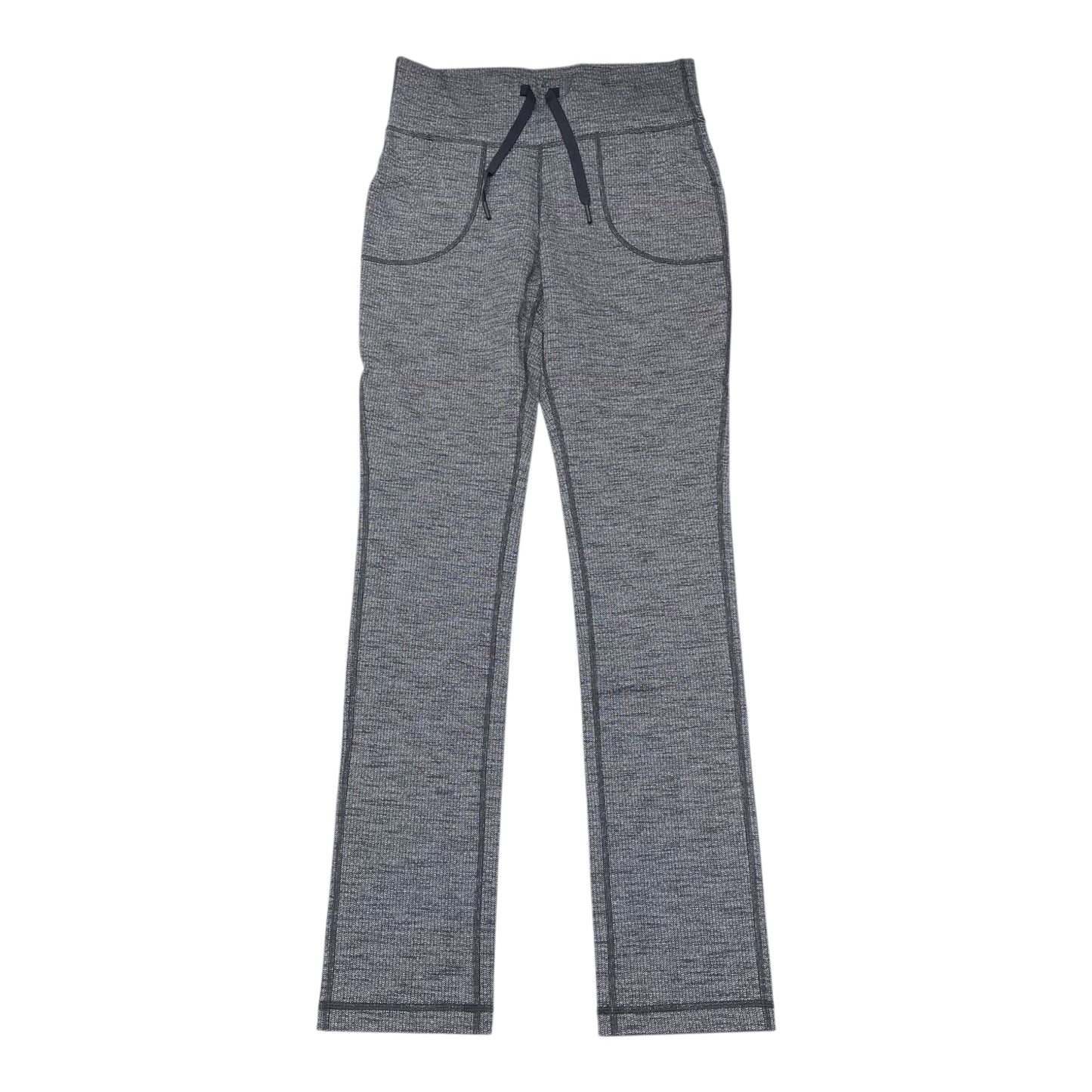 Athletic Pants By Lululemon In Grey, Size:10
