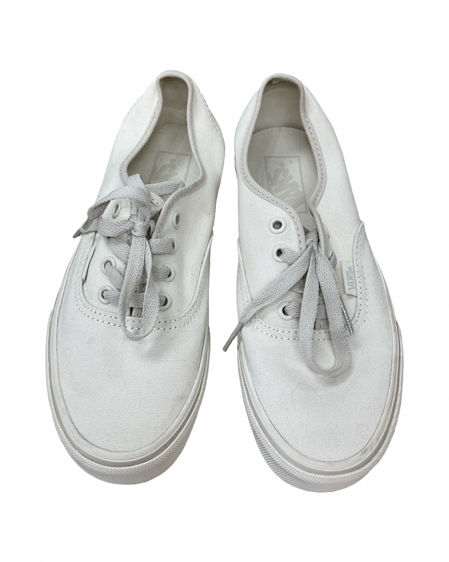 Shoes Sneakers By Vans In Cream, Size:7