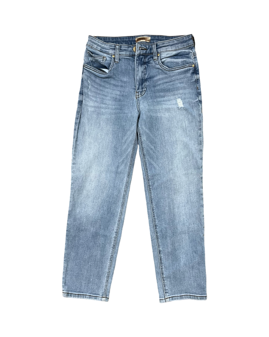 Jeans Skinny By Kut In Blue Denim, Size:4