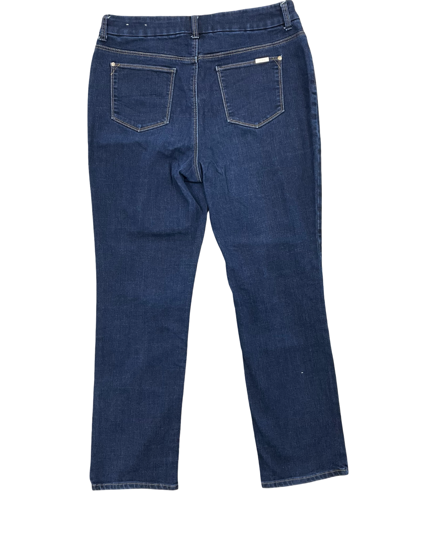 Jeans Boot Cut By Chicos In Blue Denim, Size:10