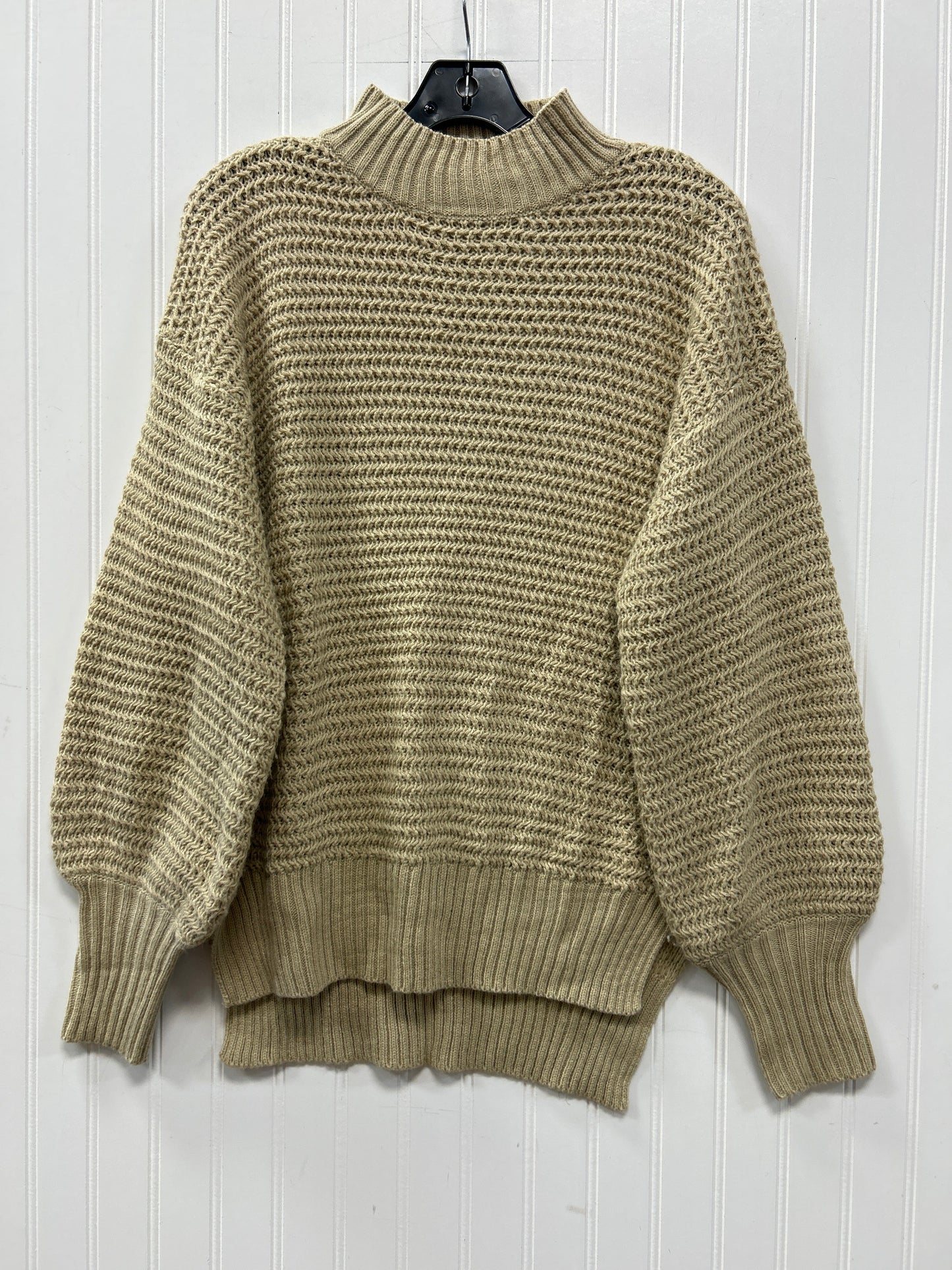 Sweater By Clothes Mentor In Tan, Size:L