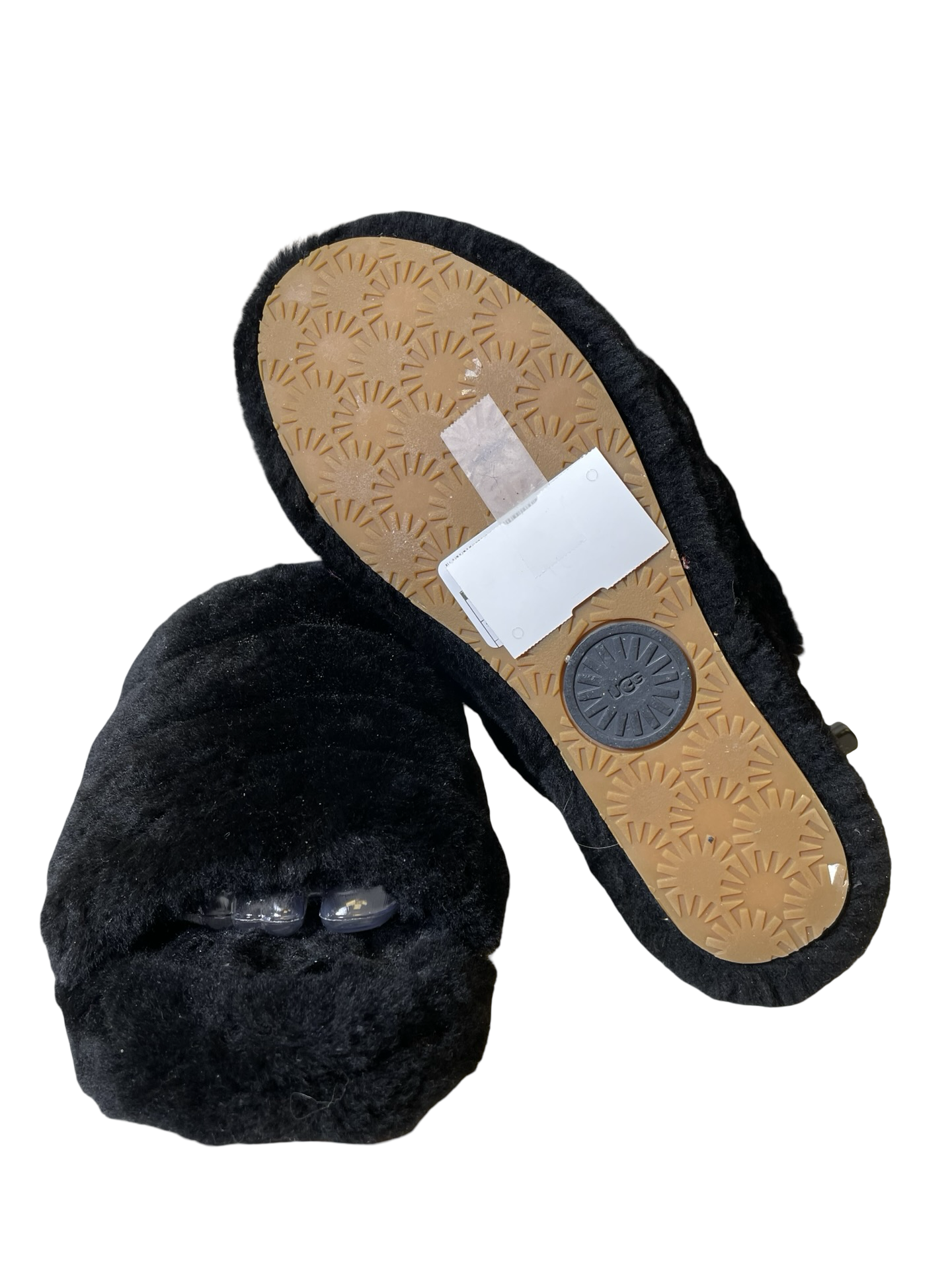 Sandals Designer By Ugg In Black, Size: 9