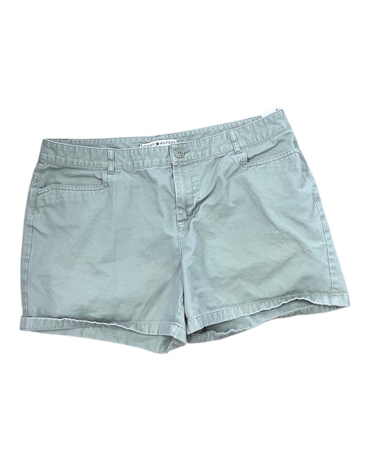 Shorts By Tommy Hilfiger In Green, Size:16