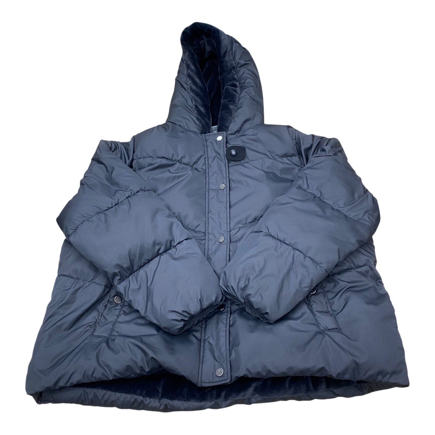 Coat Puffer & Quilted By 32 Degrees In Black, Size:Xxl