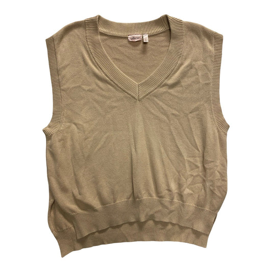 Sweater Ss By Willow & Root In Tan, Size:L