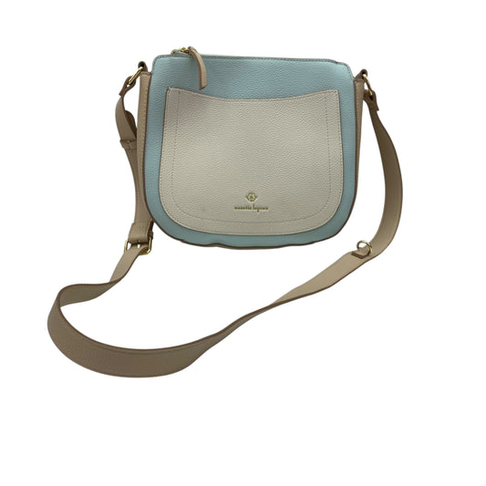 Crossbody By Nanette Lepore In Blue & Cream, Size:Medium