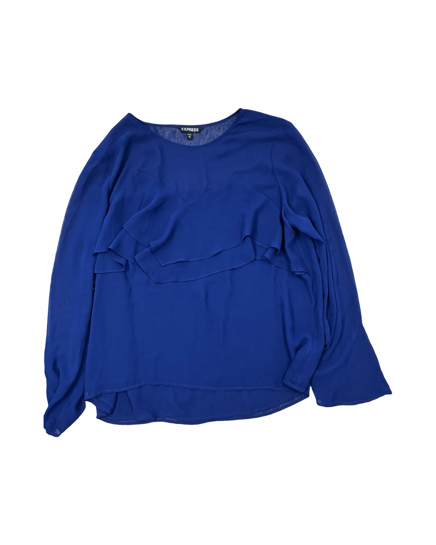 Top Ls By Express In Blue, Size:Xl