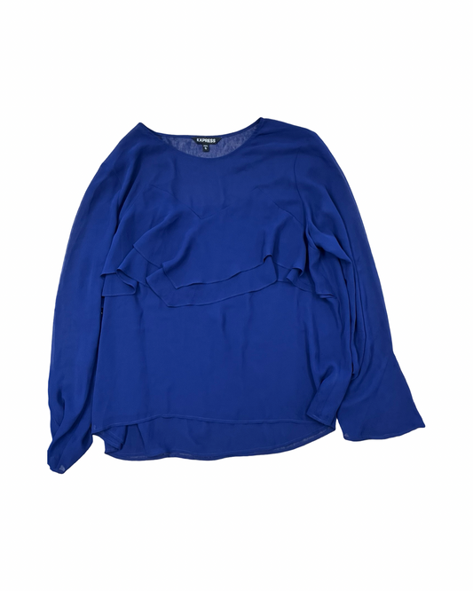 Top Ls By Express In Blue, Size:Xl