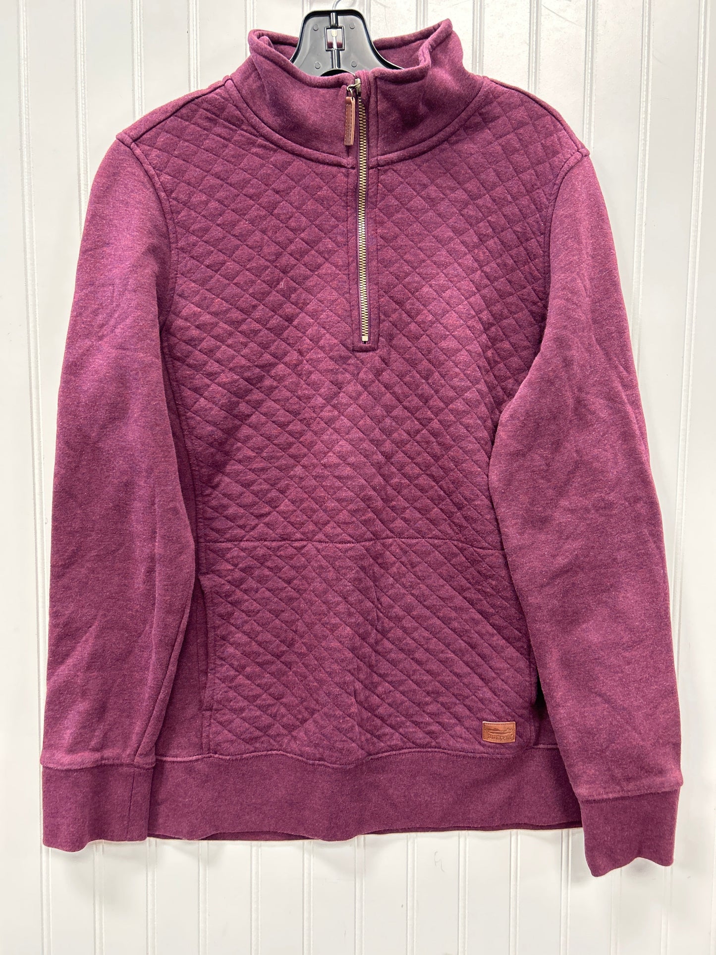 Sweatshirt Collar By L.L. Bean In Purple, Size:L