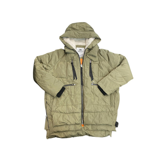 Coat Puffer & Quilted By Clothes Mentor In Green, Size:2X